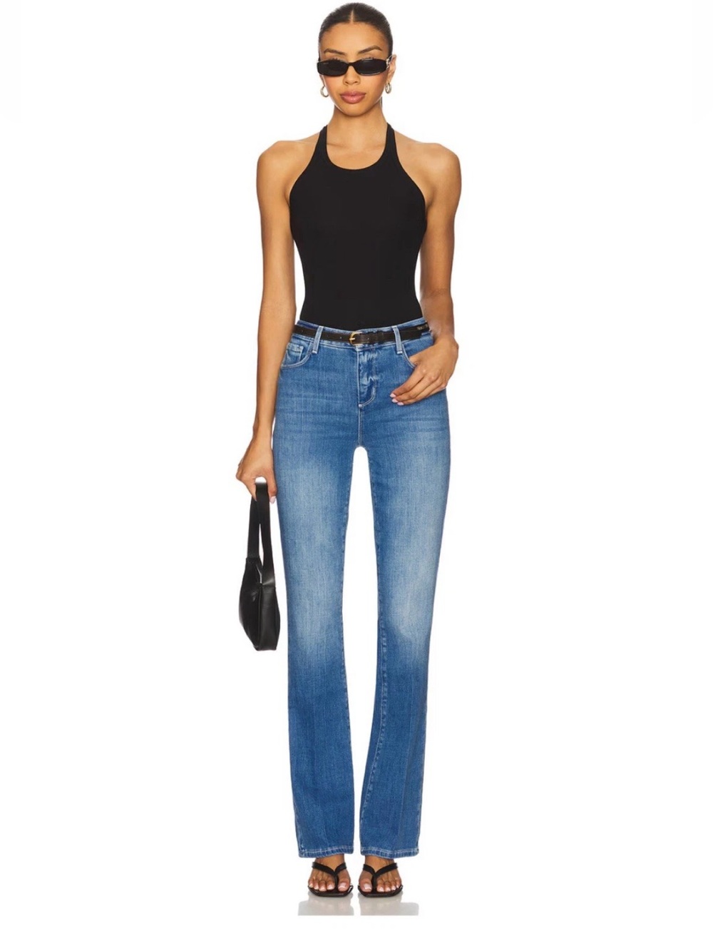 NWT L’AGENCE Women’s 24 Selma High Waist Sleek Baby Bootcut Jeans Medium Stanton